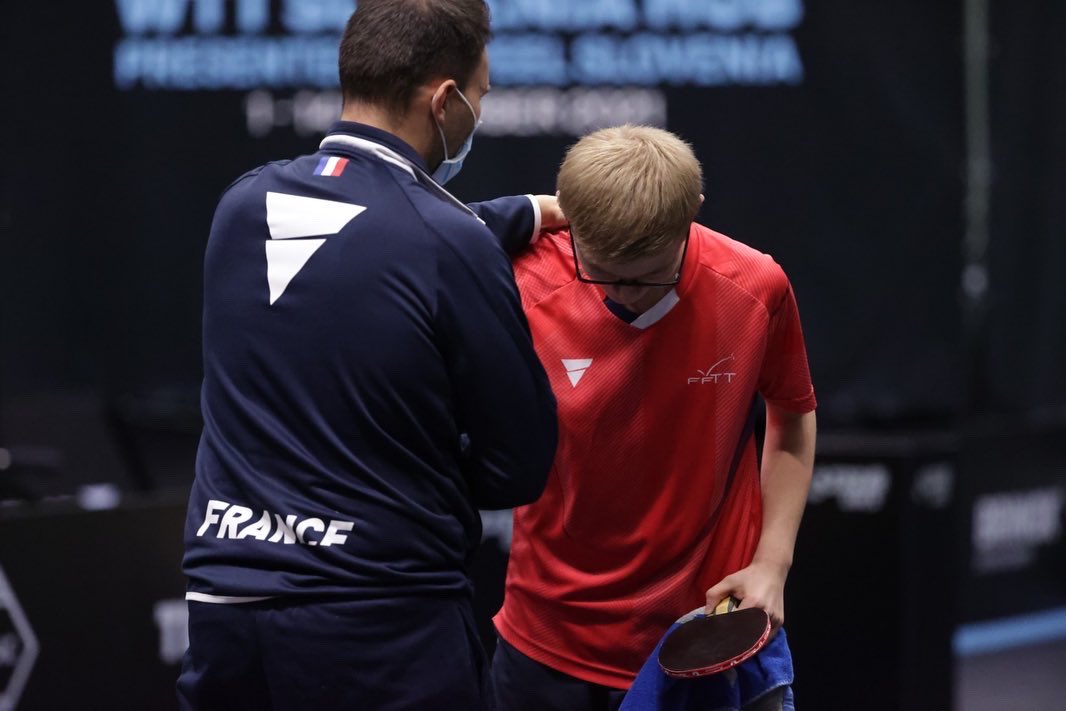 ffttofficiel's tweet photo. #FFTT #WTT
Encore un exploit pour Felix Lebrun 🔥
À seulement 15ans, le jeune tricolore vient de battre le numéro 25 mondial Chih-Yuan Chuang en 32 èmes de finale du WTT Nvo Mesto 🏓

📸 Rémy Gros https://t.co/caHnUqefVq