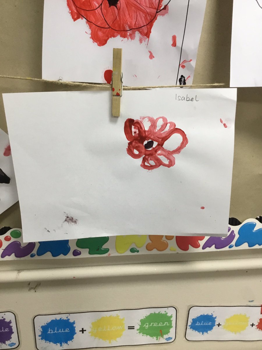 HighwoodPrimF1's tweet photo. Our wonderful poppy paintings from today! Don’t they look fab 😁 https://t.co/4C39AaFziw