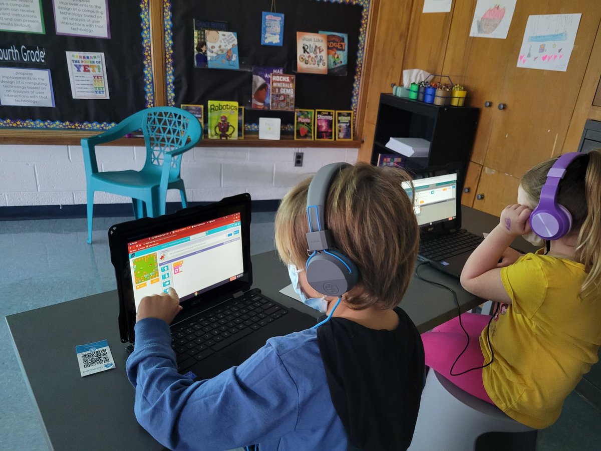 KaitlynQuick14's tweet photo. "Mrs. Quick. I flexed my perseverance muscles." ♡ 
#KindergartenCoding #WeBelieveInSGF https://t.co/ptKq2qWm8A
