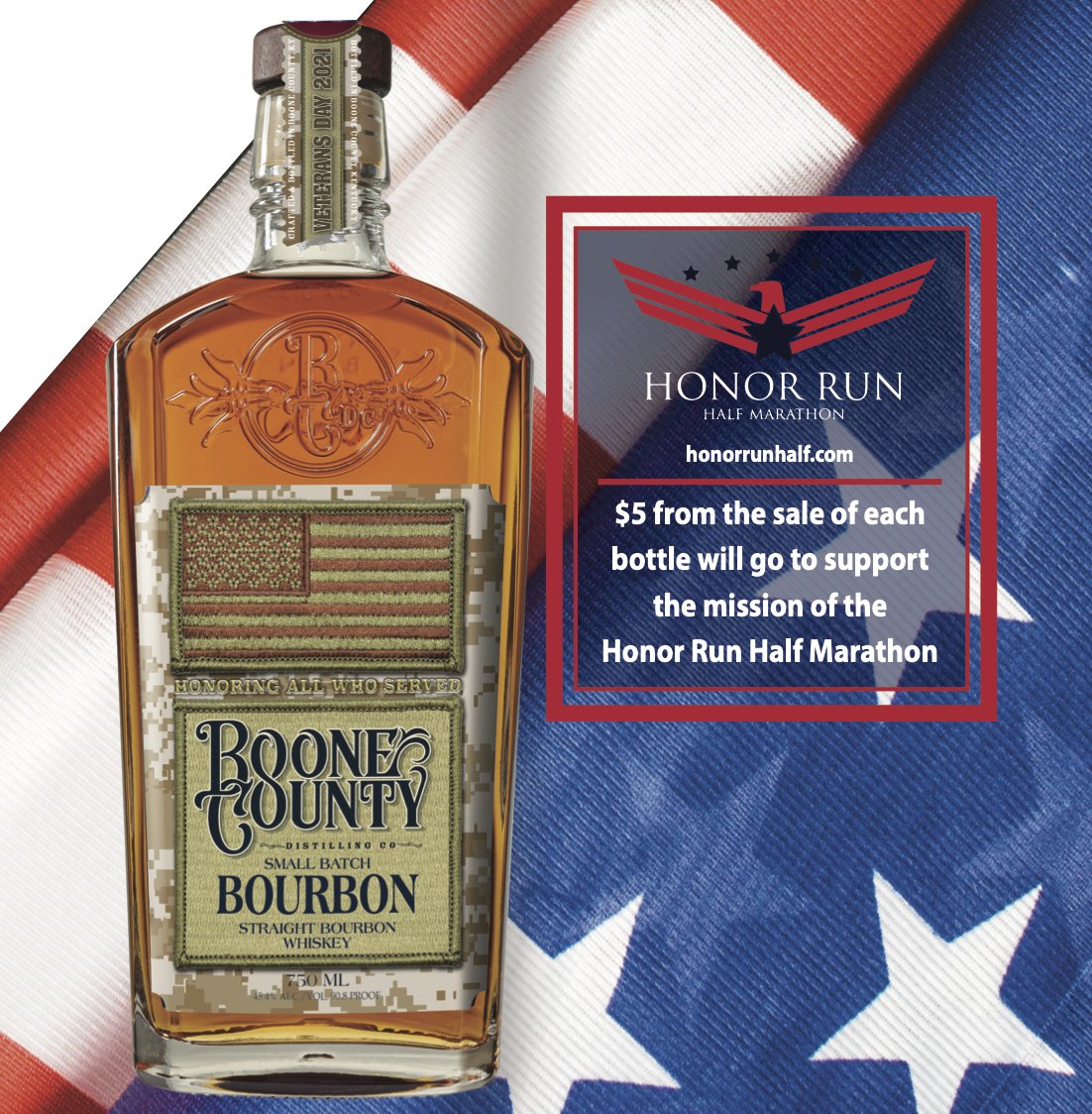 madebyghosts's tweet photo. This Veterans Day, we are doing our part by donating $5 from every Limited Edition Veterans Day bottle to the Honor Flight Network at https://t.co/tuIJUd2jyP Pick up your bottle at the distillery today! #VeteransDay #madebyghosts https://t.co/qs33Ma10DI