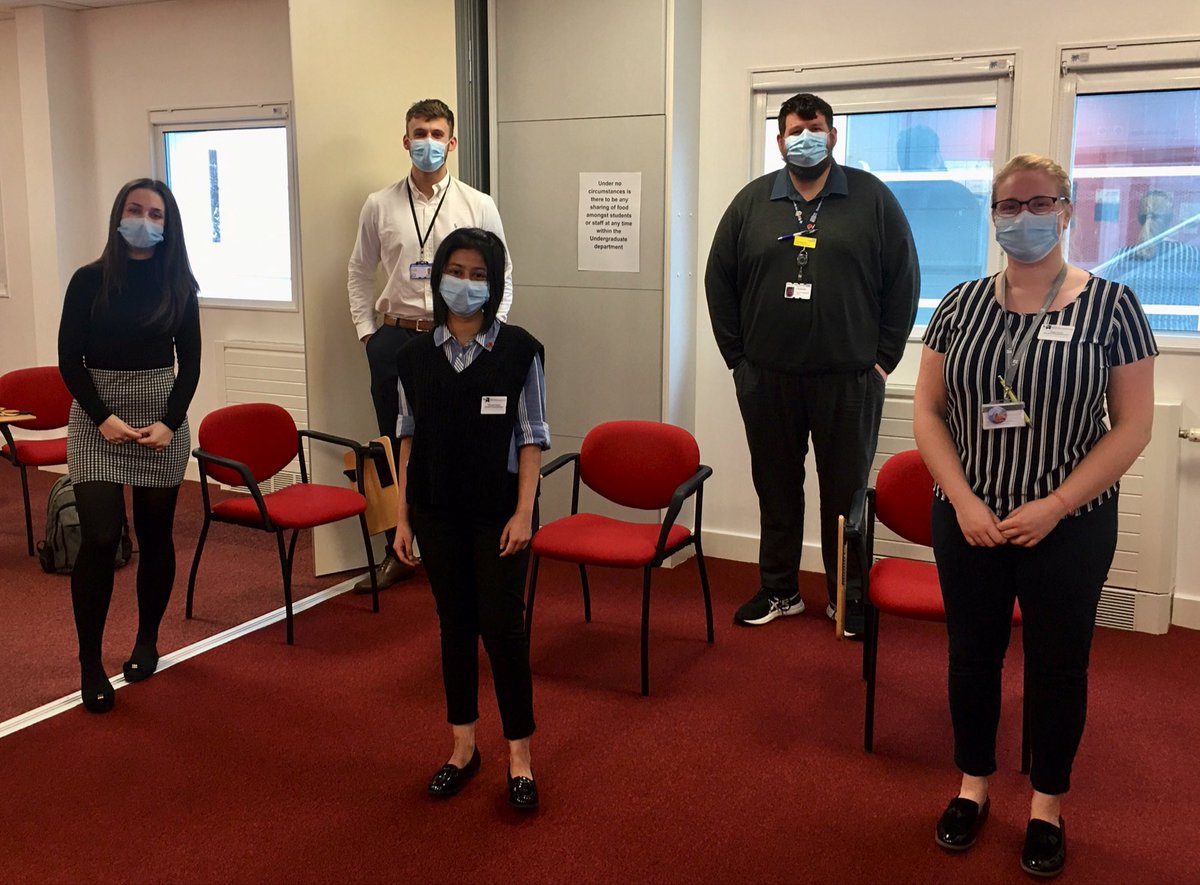 KarenLe08016942's tweet photo. Thank you @pippaphysio @_millie_ah @Sabeela_Physio @Jack_N_Davies for allowing me to sit in on your final presentations today. Great to hear your ideas for future #AHPLeadership #placements @DudleyGroupNHS and beyond! 🙌

Top marks too for our very own  @ChrisBo46947368 👏 https://t.co/1yRlIw9hox