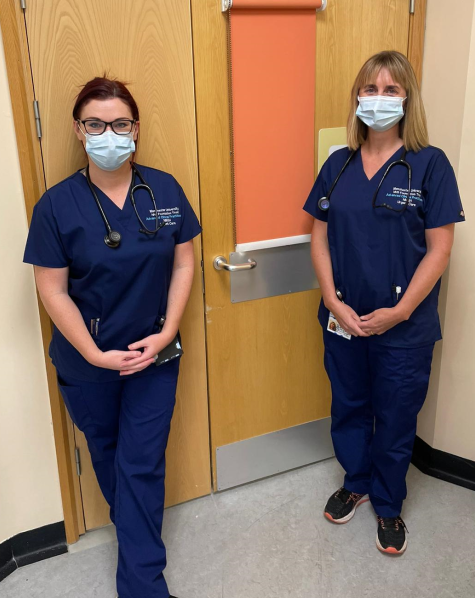 NorthMcrGH_NHS's tweet photo. We  recently recruited Layla Walsh and Sarah Weller to our urgent care and acute medicine directorate. The experienced nurses have both completed their Masters in Advance Practice and are  looking forward to developing their knowledge and skills. #ACPWeek21 https://t.co/77ClHfLLVH