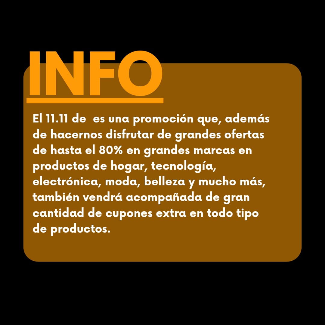 premiumrushpty's tweet photo. Todo lo que debes saber de las ofertas del 11.11. Aprovecha las ofertas y cupones😮 te estamos esperando; Asesórate con nosotros para hacer tus compras ¡Confía en los profesionales! Confía en Premium Rush.😎 
#comprasonlinepty #promociones #premiumrushshop #panama🇵🇦 #BlackFridar https://t.co/eULjUaFjGa