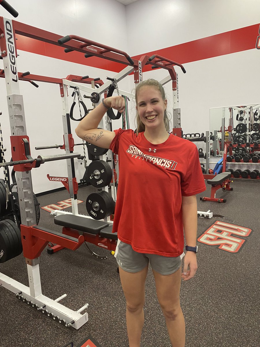 RedFlashS_C's tweet photo. Shout to women’s volleyballs Jeanie Edgington on earning herself #workeroftheweek ! Jeanie has brought great consistency and is a leader for her teammates! 💪🏼🔴🏐 https://t.co/rd5eJj6fgY