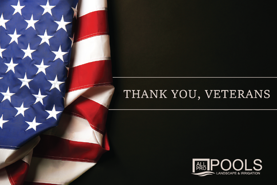 All_Pro_Pools's tweet photo. Thank you to all active and retired military members for your service!! #honoringallwhoserved #VeteransDay ❤️💙🇺🇸 https://t.co/o2a2gE1Q96