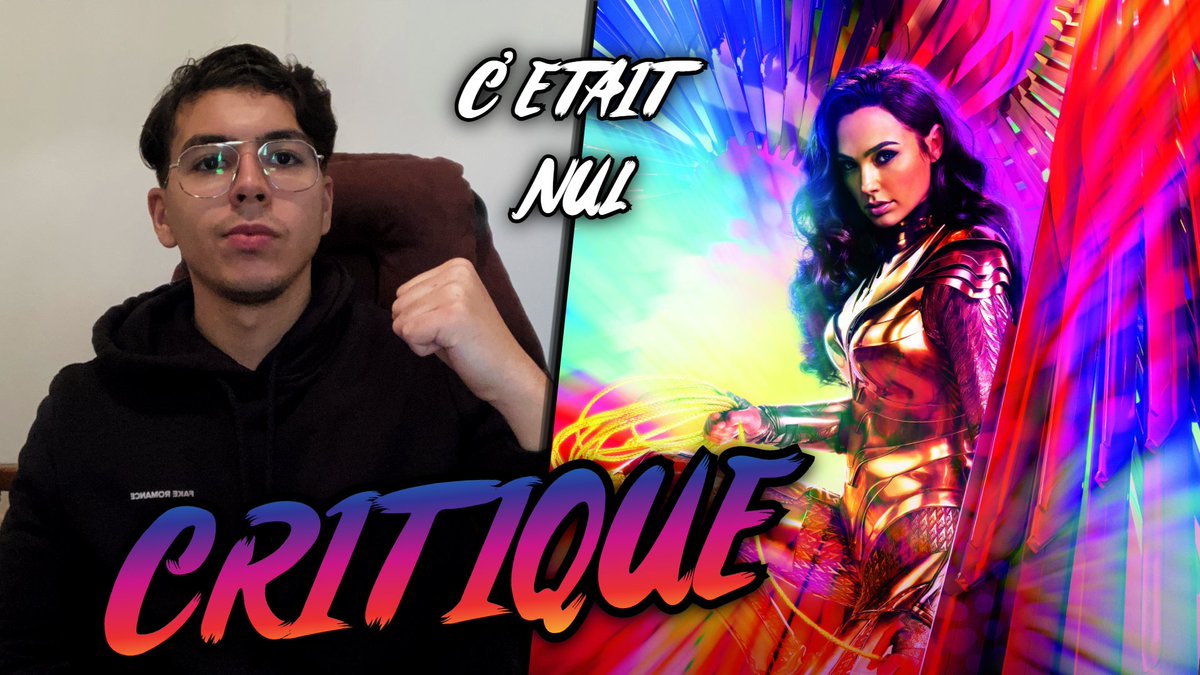 CRITIQUE - WONDER WOMAN 1984 https://t.co/o1M1na8fDO via @YouTube https://t.co/zPxcbXEjhC