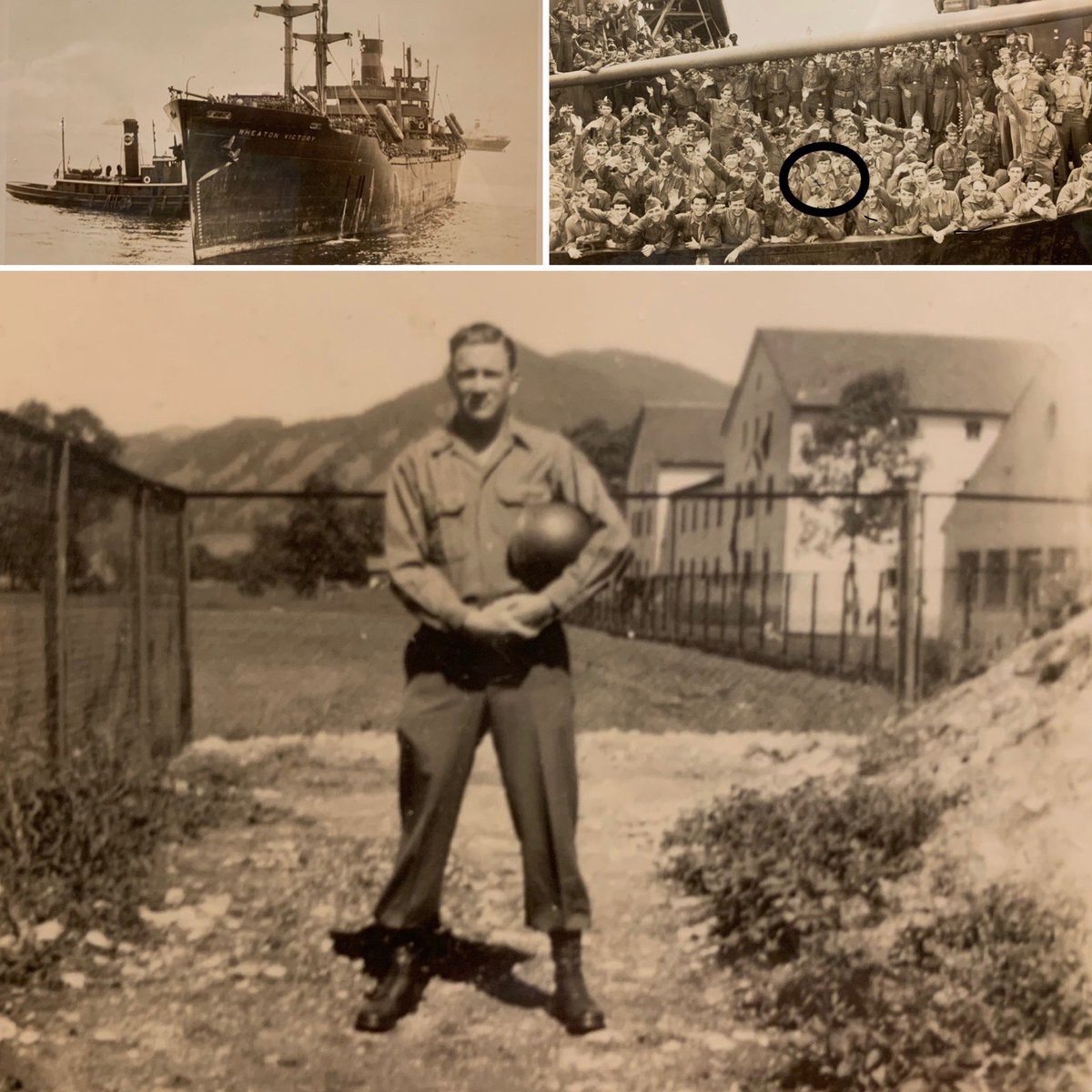 I’m so grateful today for my veteran Grandpa! George W. Deatrick was a “Tank Killer” in WW2, and came home on the Victory Ship Wheaton! 

He endured many sleepless nights both during and after the war, so that I can put my family to bed in peace tonight!