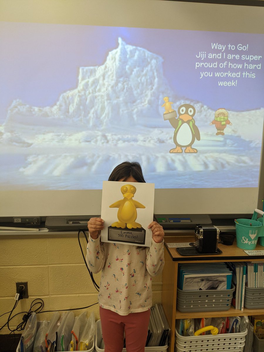 Our first awards for 500 completed puzzles on <a href="/STMath/">ST Math Educator? Follow us on MINDEduOrg!</a> ! (We had one surprise 1000 completed puzzles when I was checking the dashboard that I didn't expect to find so early in the year, too!) <a href="/CMSmtolive/">CMS Elementary School</a>