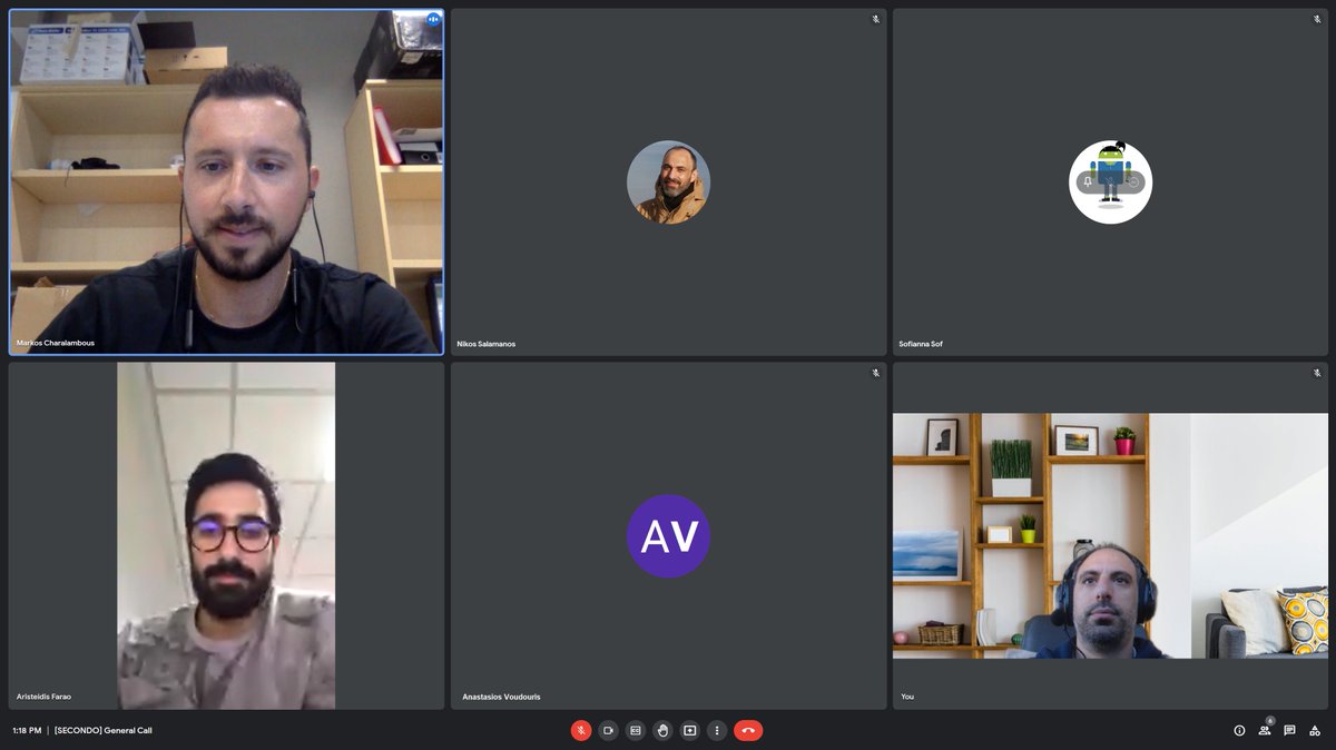 H2020Secondo's tweet photo. A virtual meeting among active and inactive #SECONDO secondees which they discussed about the project progress.
Read more here: ๐https://t.co/xrzijhtiLZ
#H2020 #MSCA20 #cybersecurity #technology #cyberincurance #virtualmeeting #secondees https://t.co/XCgNrKXZQE