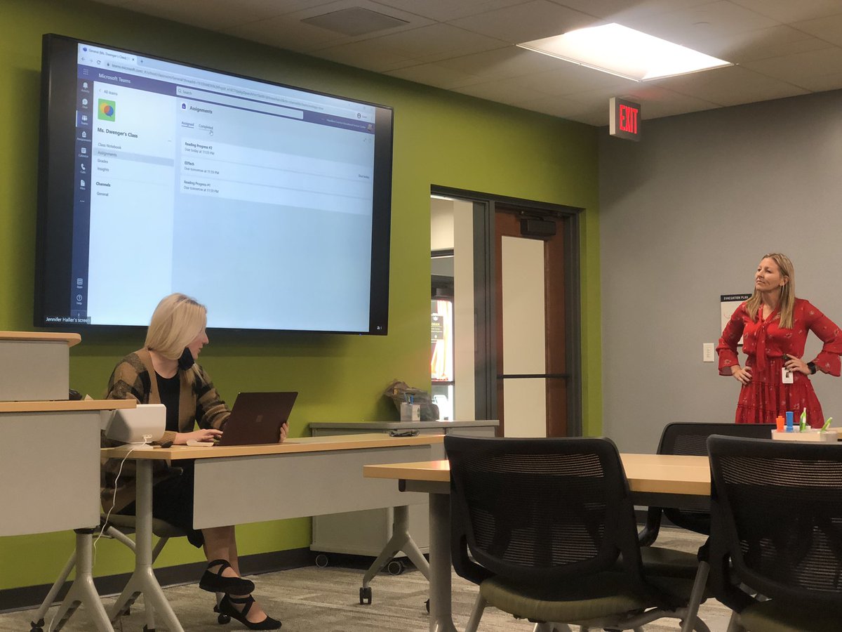 katie_enneking's tweet photo. So cool to experience the past, present, and future of #voice in education! @MicrosoftEDU is killing it! I can’t wait to play with the reading assessments in Teams! Thanks @rebecca_dwenger for sharing at @HamiltonCoESC EdTech Coaching Council today! #etcc #edtech #hcesctech https://t.co/C4l7mLbUPY