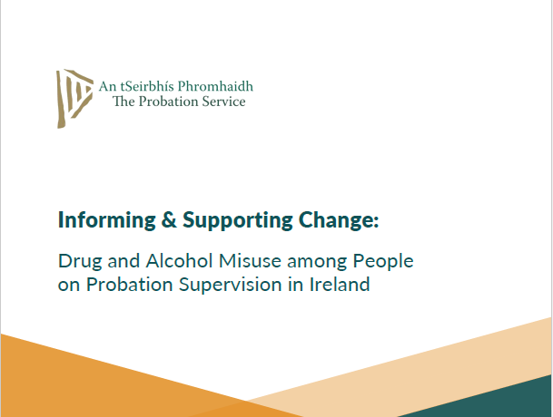 [New to the library] Probation Service report - Informing &amp; supporting change: drug and alcohol misuse among people on probation supervision in Ireland. drugsandalcohol.ie/35133/