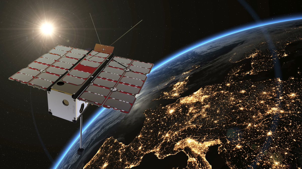 ESA_Tech's tweet photo. Our latest shoebox-size #CubeSat - RadCube for #SpaceWeather - has extended a magnetometer boom longer than itself to monitor Earth's magnetic field &amp; space radiation, supported by #Hungary, #Poland &amp; #UK our #ESATech #ImageOfTheWeek #SpaceSafety #CubeSats https://t.co/s3Le9sxx8z https://t.co/Zw0kuP7DPs