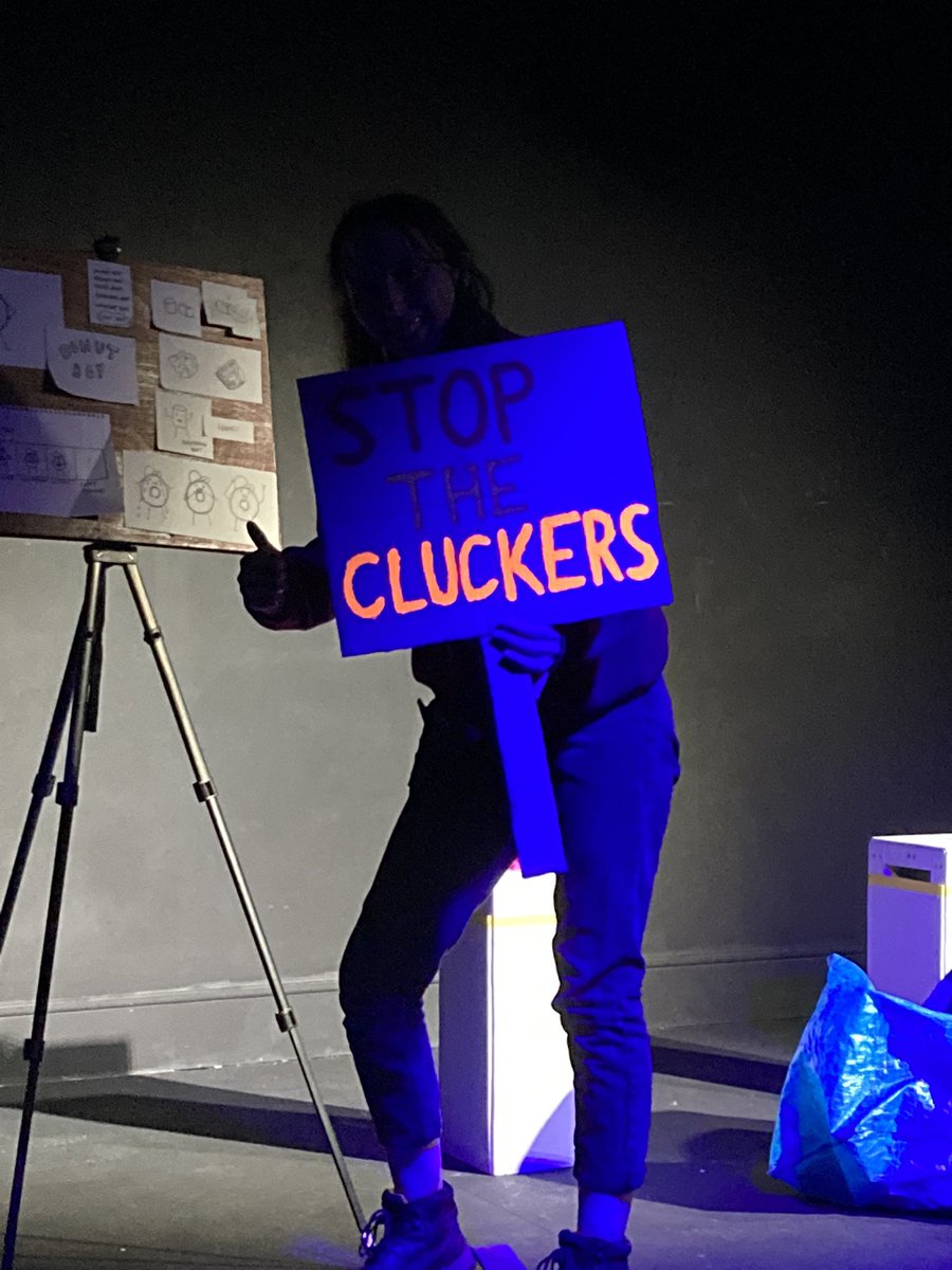 We are getting in… come and see us from TONIGHT until SATURDAY at <a href="/_TownAndGown/">Town and Gown Pub & Theatre</a> 🐔✨🚲 Tickets are still available for tonight but are selling fast so make sure you grab one before they go!