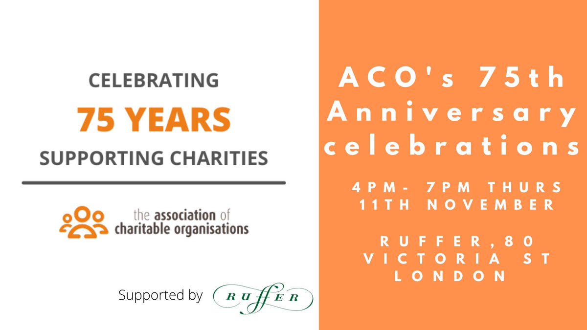 We’re proud to be part of the <a href="/ACOBenevolence/">ACO</a> family, and it’s not long now until the ACO celebrates 75 years of supporting people in need (and funds like ours!) with its awards ceremony in London. Follow this and the rest of the anniversary activities on #ACOAnniversary75