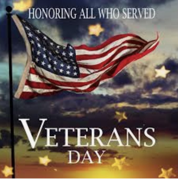 Let us honor our Veterans today and EVERYDAY as they have honored our country and fought for our freedoms<a href="/tag/veteransday"class="tags"><span>#veteransday</span></a><a href="/tag/veteran"class="tags"><span>#veteran</span></a><a href="/tag/veteransday2021"class="tags"><span>#veteransday2021</span></a><a href="/tag/onedayisnotenough"class="tags"><span>#onedayisnotenough</span></a>