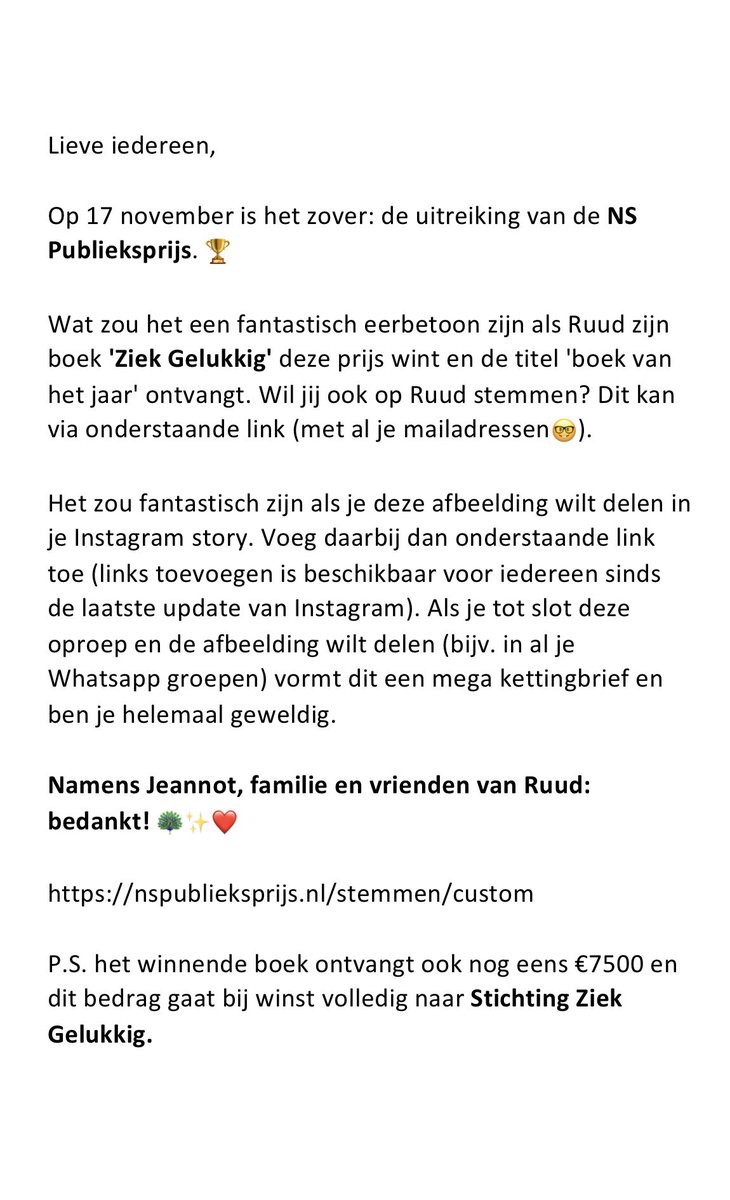 Niet schrikken van dit bericht, ik ben sanne maar, maar toch nspublieksprijs.nl/stemmen/custom