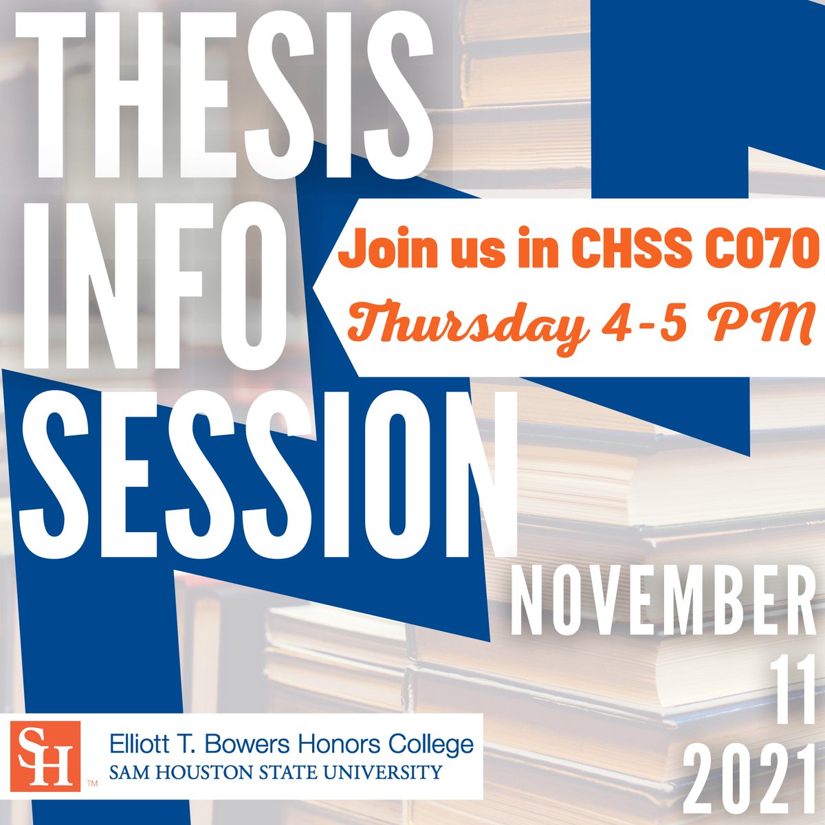 SHSU Honors College tweet media