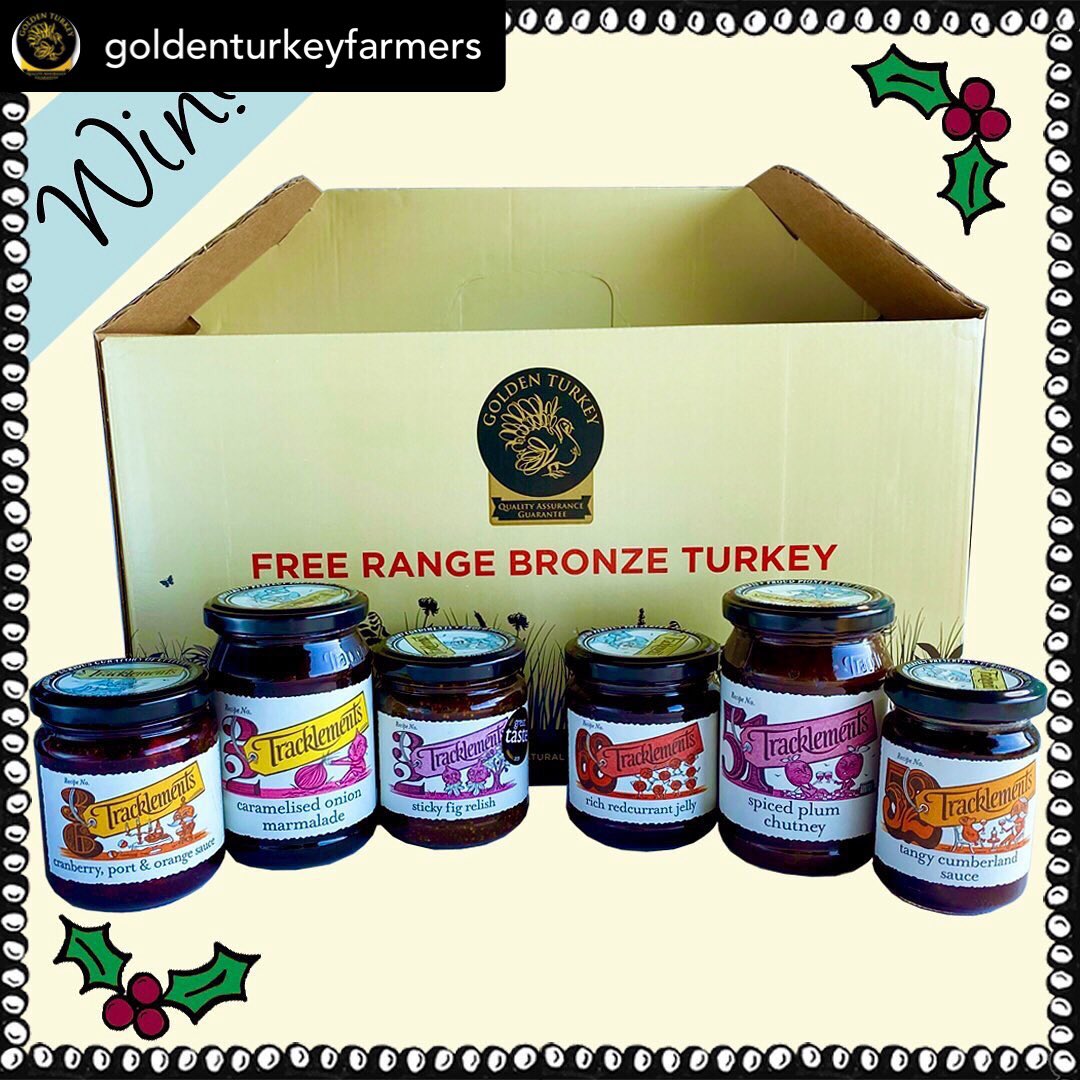 GoldenTurkeys's tweet photo. Did you know we have a #Giveaway competition post on Instagram (ONLY) Enter following ALL instructions on the post for a chance to Win a Farmfresh #GoldenTurkey & set of delicious #tracklements #condiments for #Christmas! #christmasturkey https://t.co/RIkc3TIer1 https://t.co/yQVK7PbPIE
