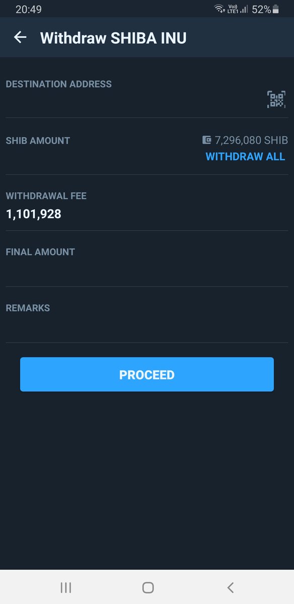 malikritu86's tweet photo. Loook at that extortion on @WazirXIndia in name of withdrawal fee. Almost 1/7th of the total @Shibtoken #cryptocurrency
This is why #IndianCryptoExchanges need to be regulated https://t.co/6OWYD4zqKl