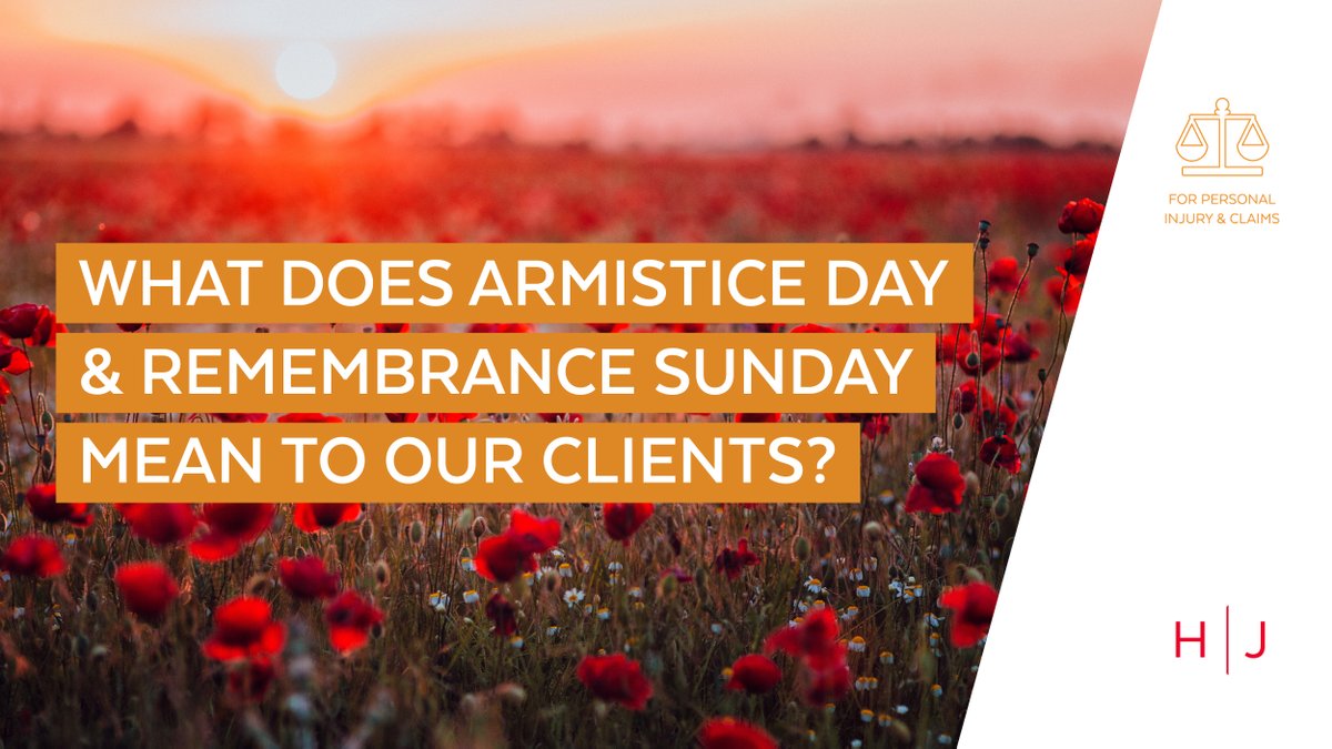 Today our thoughts are with the #military community, past and present, for #ArmisticeDay. We thank them for all they have sacrificed. Read the blog by solicitor in our military team, @CharlotteWern15, about what this day means to our clients: bit.ly/3F8MdPw #LestWeForget