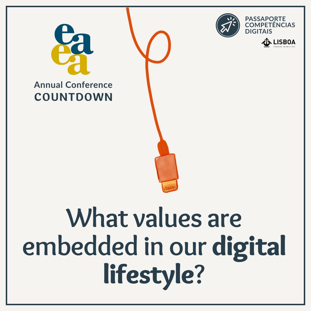 Join us as we celebrate the countdown to <a href="/EAEA2020/">EAEA</a> #eaeaconf! Are we building a human-first digital society?
<a href="/CamaraLisboa/">Lisboa</a> <a href="/weareALE/">we are ale</a> #weareale