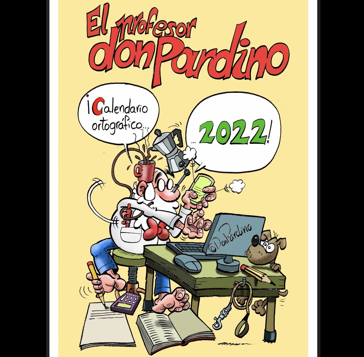 navarrotradmed's tweet photo. Un año más… 😃¡¡¡ya está aquí!!!

     ‘Calendario ortográfico 2022’
     de @profedonPardino

PDF gratuito: https://t.co/GPJXoi5Xkm https://t.co/q8RIBnrRP0