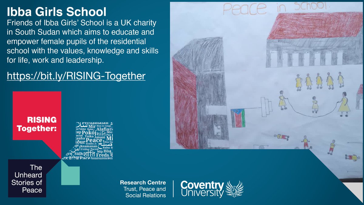 CPS_Coventry's tweet photo. #RISINGtogther tells the unheard stories of everyday #peace from around the globe. Join us on November 15th from 13:00–17:45 for a free online event with three tracks looking at different aspects of #peacebuilding: https://t.co/sNoW63rZ3j https://t.co/gQbtu7G7fA