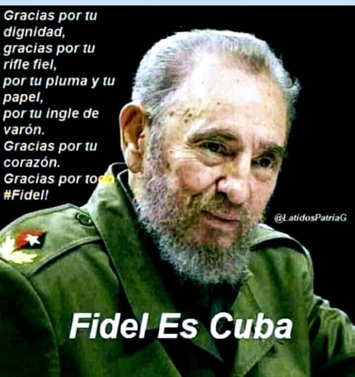 LosPume's tweet photo. Fidel nos enseñó que no hay lucha que no se gane ,Fidel nos enseñó que la calle es de los Revolucionarios y nuestros enemigos jamás volverán a esclavizarnos Patria o Muerte @ApuCubacoopera @cubacooperaven #CubaEsUnContinente #CubaVive #CubaCoopera @LosPume https://t.co/p8eZAuiC9j