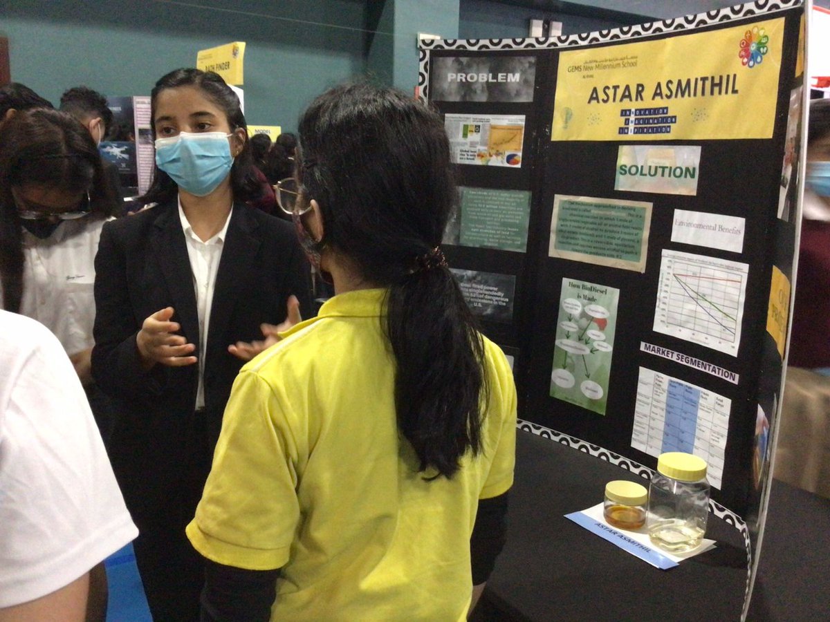 Yash_Sri2005's tweet photo. What an amazing today at @gemsnms_alkhail on #Innofest2021. Really amazed to see all the teams showcase their innovative innovations and the hard work put in by each and every team. Proud and well done to all the teams... 
@mashanazeem1 
@Fatima_Martin 
@TeresaRusten 
@ZaufashanT https://t.co/D9X0xYqHbV
