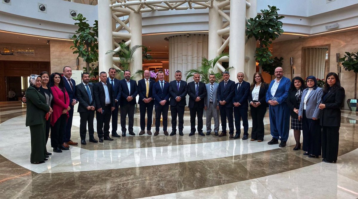 ukinerbil's tweet photo. In #Sulaymaniyah, @CharltonJKI met judges and judicial investigators taking part in a UK-KRI judicial development programme. The UK is proud to support fair and effective criminal justice.
#TwitterKurds https://t.co/g3dQgzsT1v