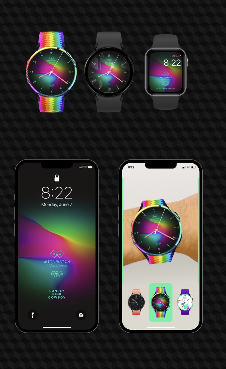 Amazing idea <a href="/metawatches/">MetawatchesNFT</a>! A watch you can basically use and enjoy everywhere: On your phone, smartwatch, home, car, VR games, yacht, plane, spaceship, the metaverse.