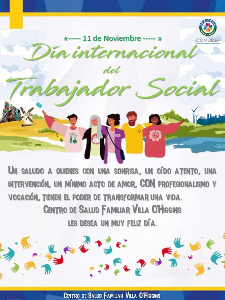 CESFAM_VOH's tweet photo. Un afectuoso saludo a todos los Trabajadores Sociales.. https://t.co/odvO1jOGbp