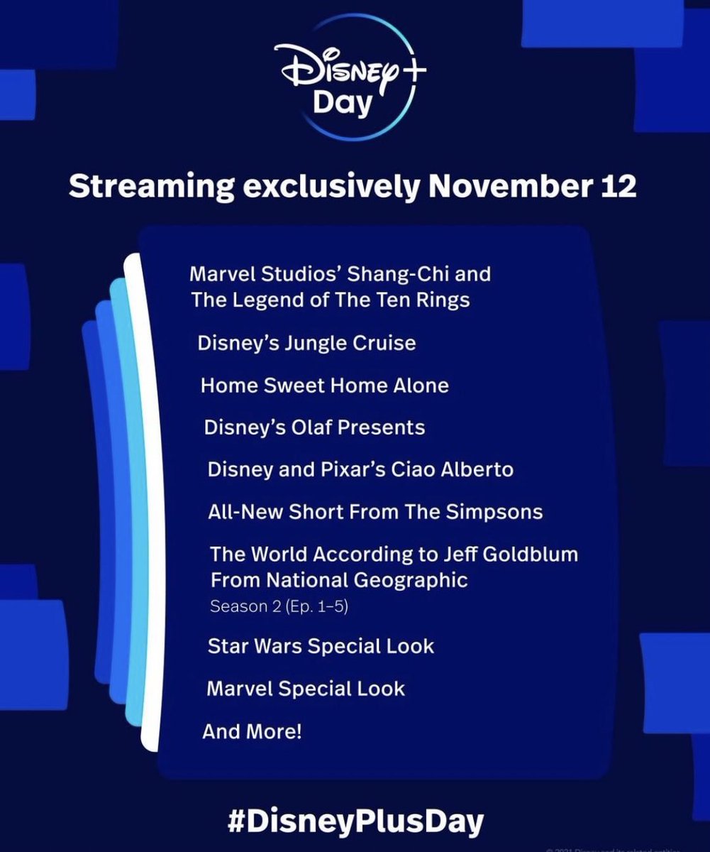 WorthitPoints's tweet photo. It's #DisneyPlusDay - what are we all looking forward to?? https://t.co/6yZNcpPOPj