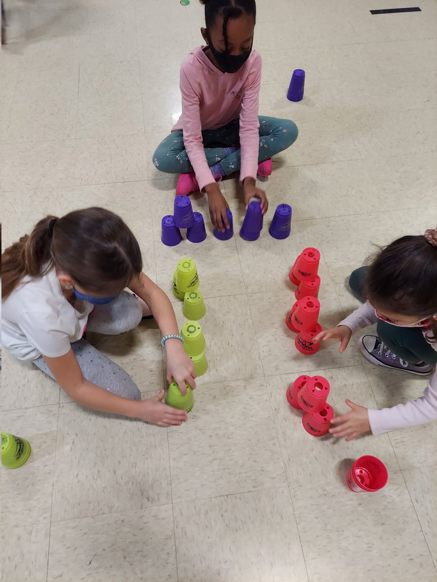 Getting ready to be a part of the Guinness Book of World Records for speedstacks next week!
<a href="/RobinMorris4/">Robin Morris</a> <a href="/CoachGCES/">Britni Gooch</a> <a href="/CaprockES/">Caprock Elementary</a>