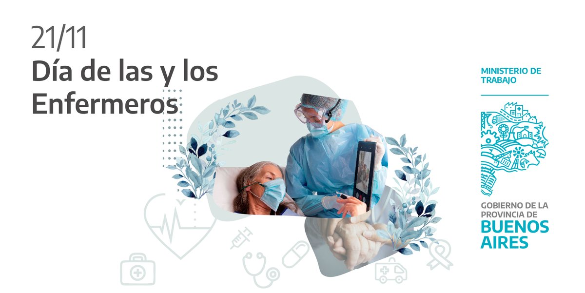 ¡Feliz día a todas las y los enfermeros! 👩‍⚕👨‍⚕ Gracias por su incansable tarea de todos los días.