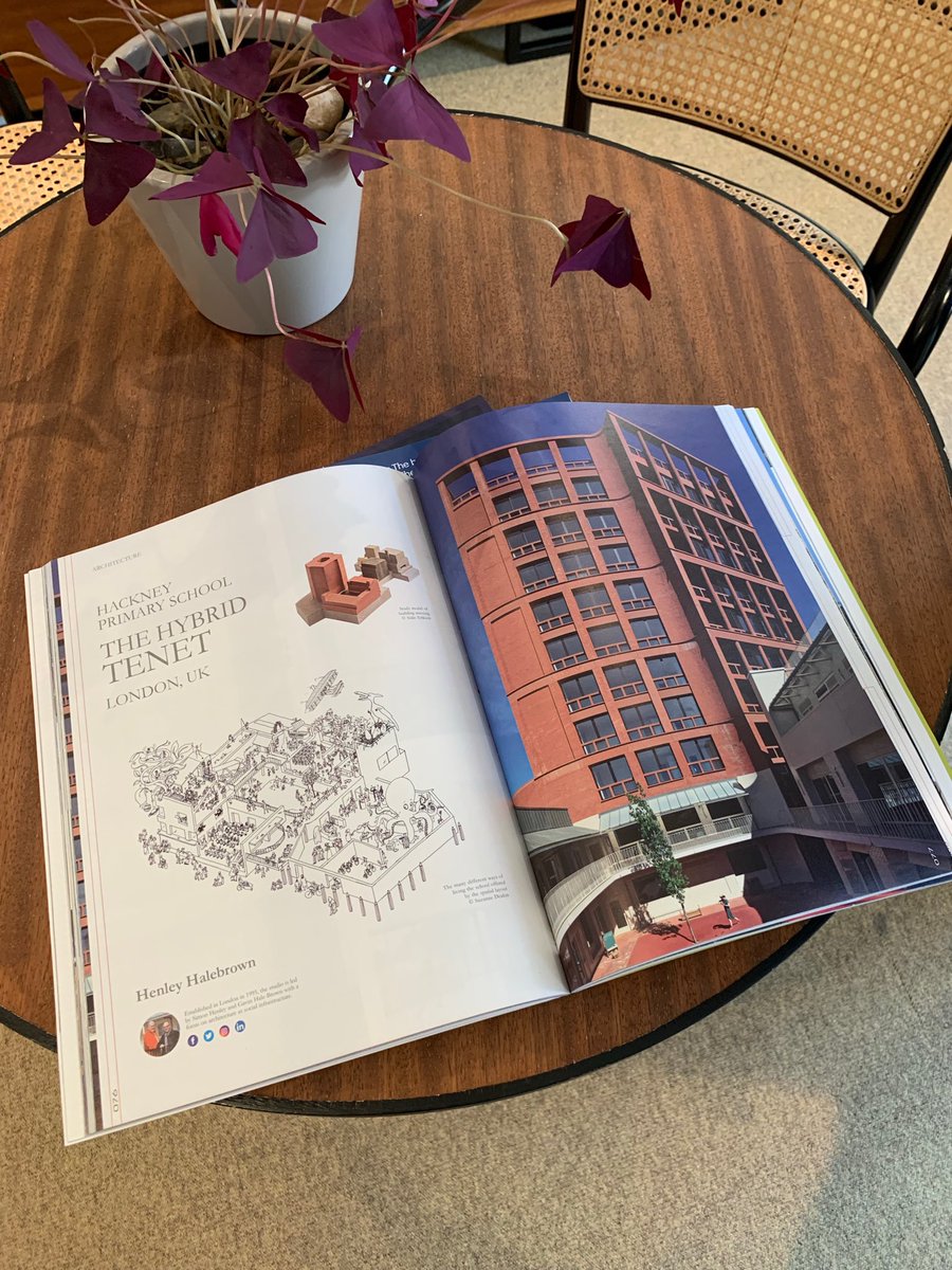 TheBenyonEstate's tweet photo. It was a joy to read the feature about our #HackneyNewPrimarySchool project and @HenleyHalebrown architects in this special issue of The Plan Magazine in Italy - focusing on Architecture for Education. More about our developments on https://t.co/VDAfEZu02e @hnps2015 https://t.co/f8gcb5m7LV