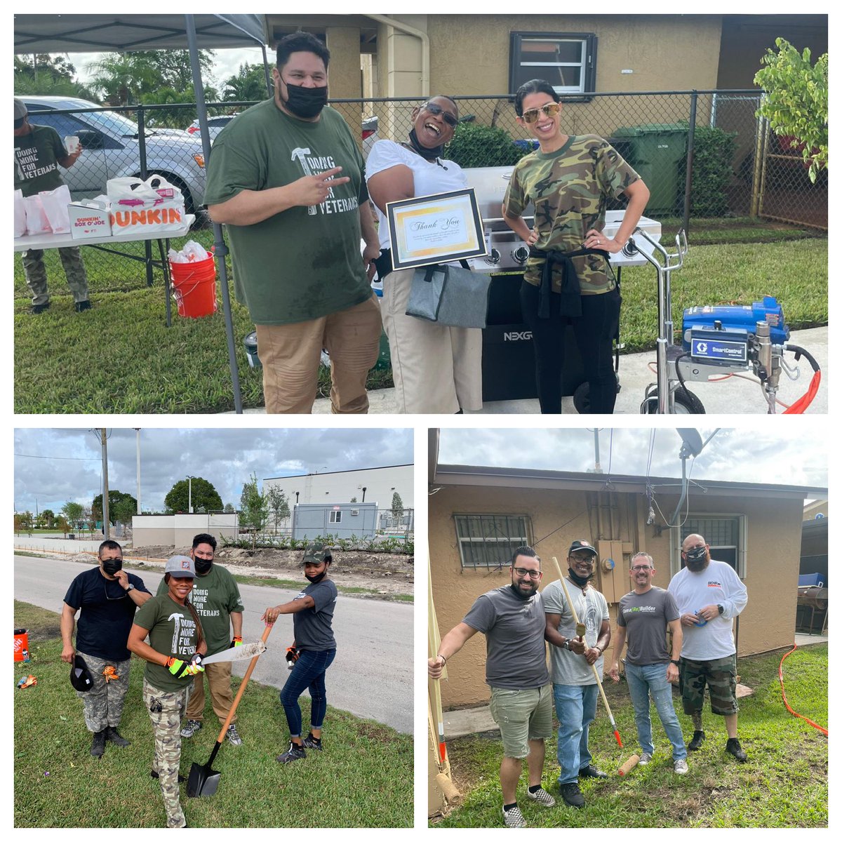 Thank you to all who served!  🇺🇸 The team working hard and giving back! Thank you #HomeDepot for allowing us to give back. #veteransday #homedepotgivingback #teamdepot #0251