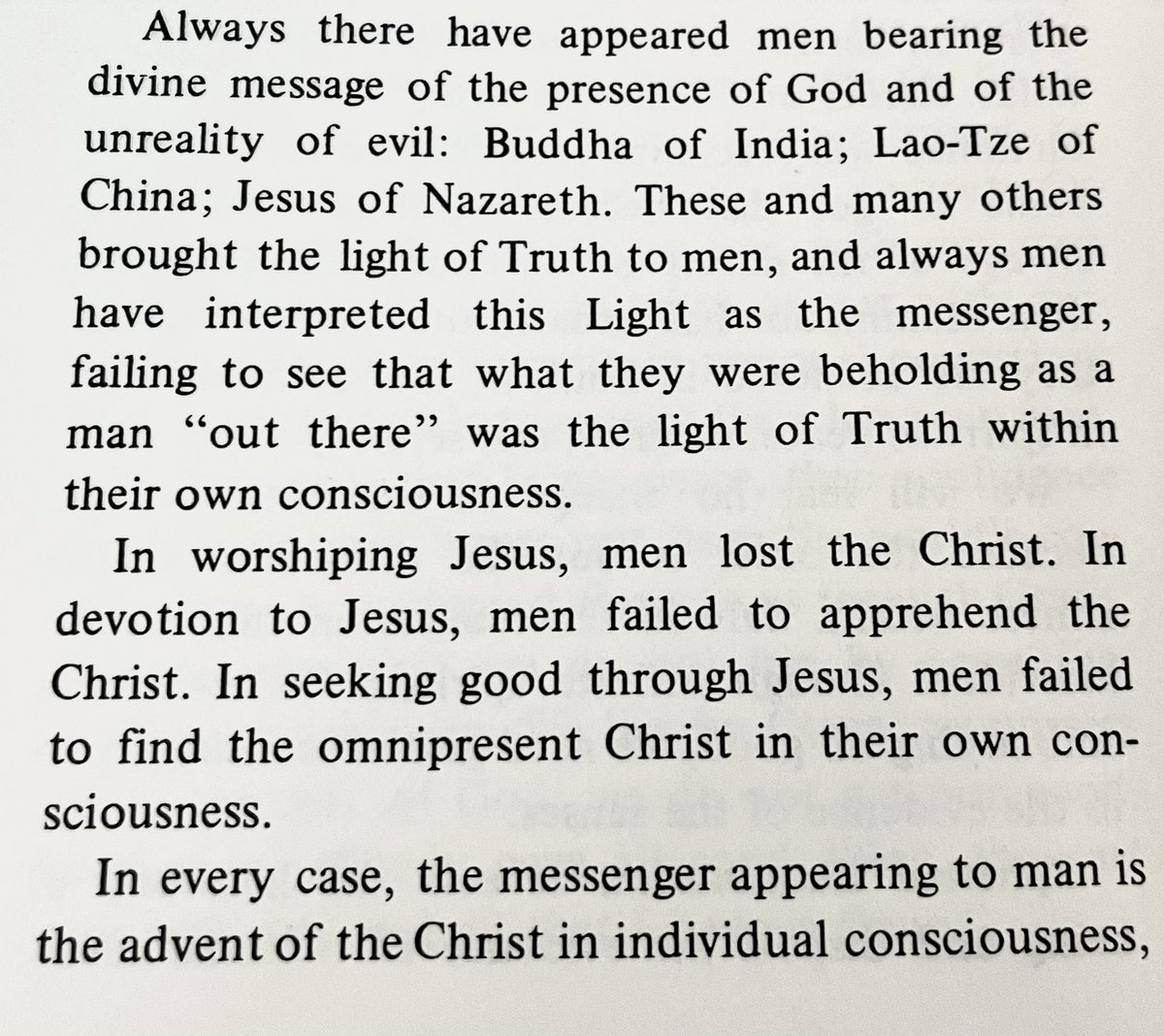 JayCampbell333's tweet image. These are some of the most profound words ever given to HU-manity.

To BEcome spiritually conscious (attuned to the higherSELF)allows the FEELING of the LOVE of BE-ing.

Freeing US from the illusion of 3D material trappings.

#IAndMyFatherAreOne
#TheKingdomIsWithinYou