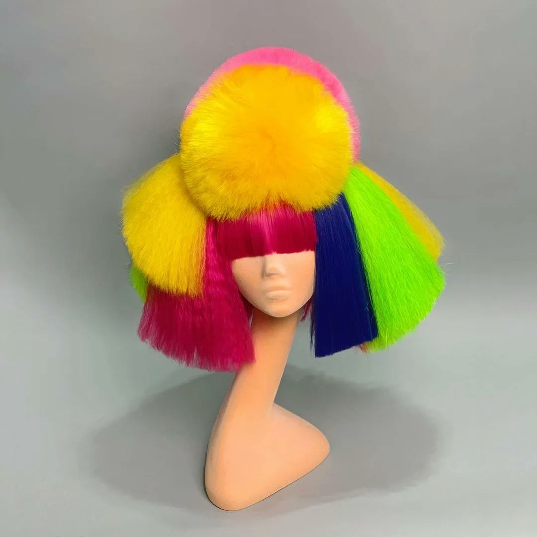huberttrinkunas's tweet photo. FUGLY is the new Fabulous ππππβ€οΈ We loved this wig by @wigchapel on @krystalversace on last week's episode of @dragraceukbbc π We're ready for the semi final tonight!π #rainbowwig #dragraceuk #wigmakers #hairstylist https://t.co/XTvcsrziM7