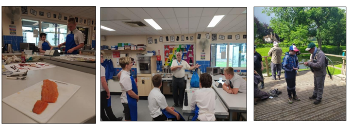 fishing_schools's tweet photo. Fishing for Schools visited Meon Springs in Hampshire last month to deliver the final session of the year to students from @PPSPurbrook! Over 4 sessions pupils learnt about fish habitat &amp; behaviour, fish biology &amp; cooking, and had a go at fly fishing. 

https://t.co/6a7SmLTWFW https://t.co/sKsAUcoggu