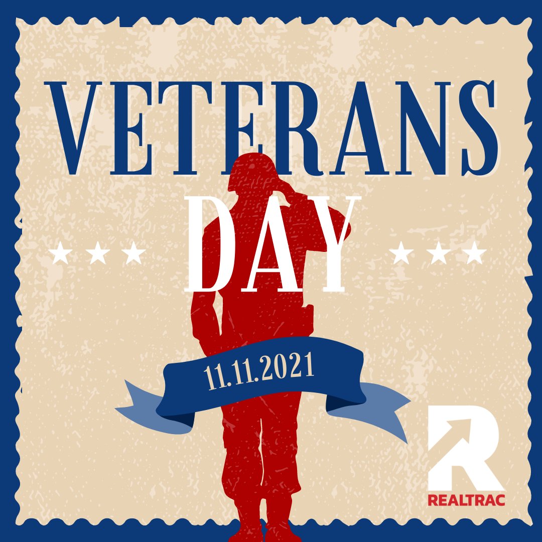 RealtracERP's tweet photo. Happy Veterans Day from all of us at Realtrac. Thank you for your service! https://t.co/HojMaSxb7h