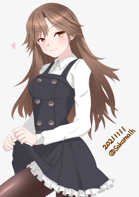 荒潮ちゃん💕
#艦これ版深夜の真剣お絵描き60分一本勝負
#艦これ版真剣お絵描き60分一本勝負_20211111 