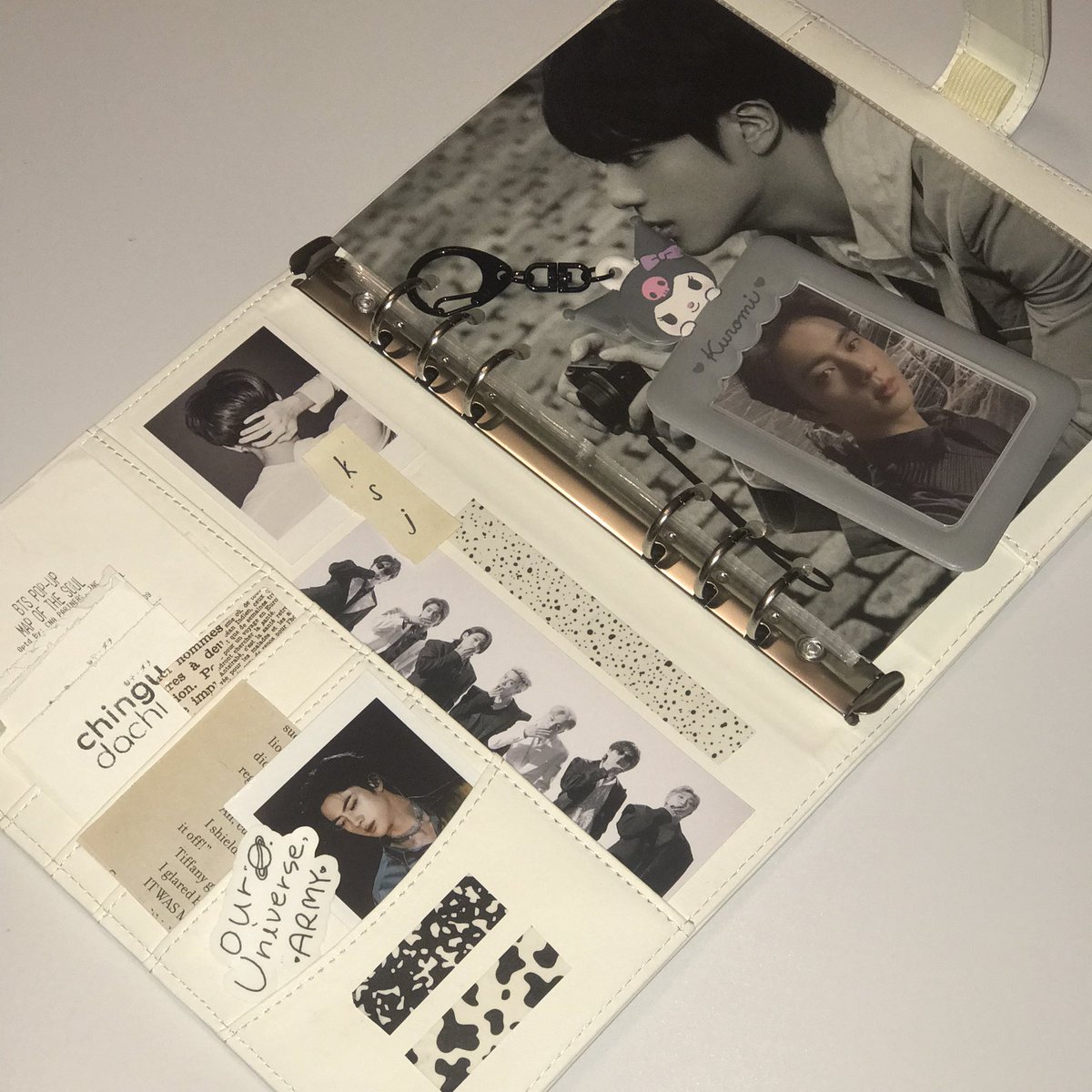 kore_fai's tweet photo. •*✦ #koreFinds ✦*•
—mail from @gigicartz .
decorated it first ! my macaron binder arrived safely home ahihi thank u so much for packing it vv well ♡
#gigisproof https://t.co/JO4P0MLEu3