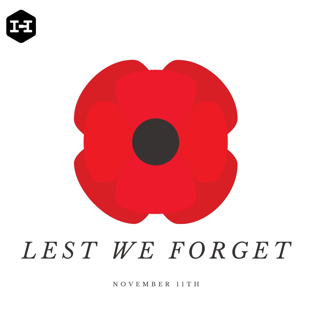 Today and always we remember.  #LestWeForget #RemembranceDay
