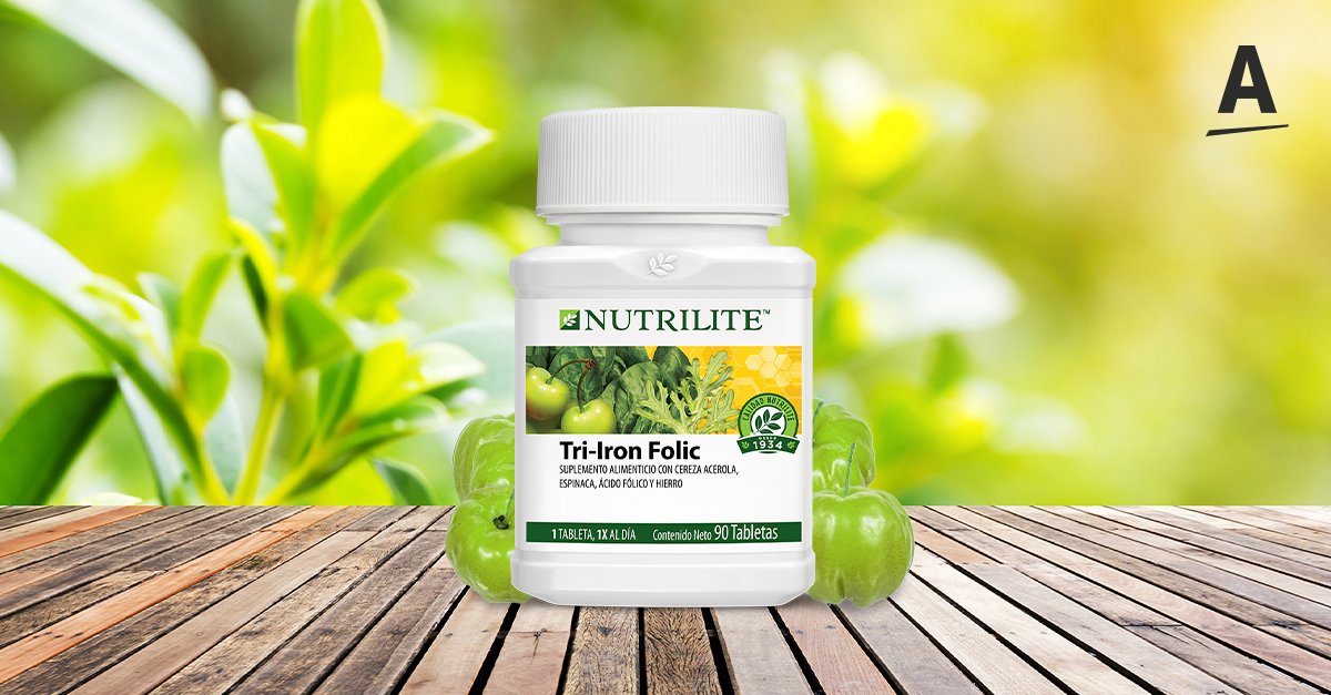 amwaydemexico's tweet photo. El Tri Iron Folic cuenta con una mezcla de #fitonutrientes que te ayudarán a mantener tu cuerpo sano y en equilibrio. La combinación perfecta que tu cuerpo necesita. https://t.co/0DttkfHJxF