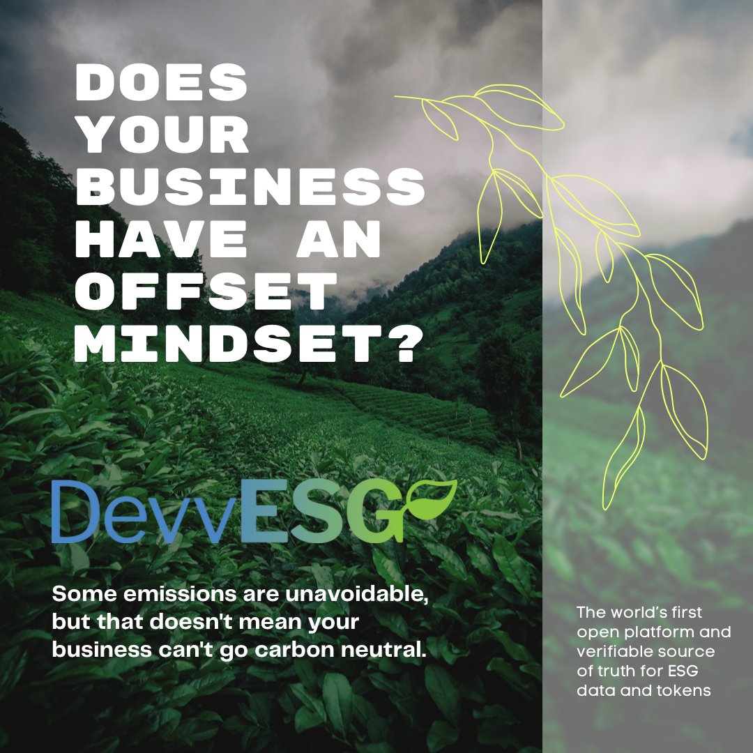Countries are being urged to strengthen their carbon-cutting targets by the end of 2022 #COP26Glasgow.

We introduce trust, transparency and simplicity to the ESG space.
Visit our website devvesg.com and try our platform today, with no starting fee. #esgreporting