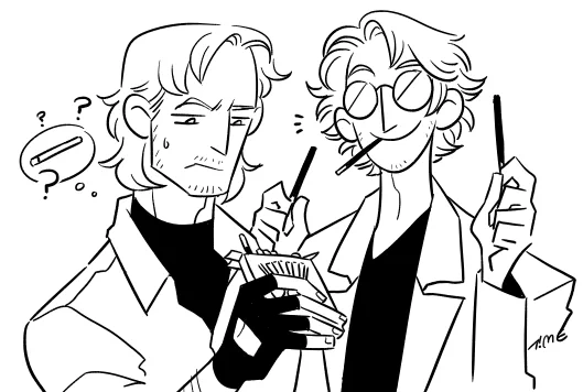 David probably doesn't care about pocky day. #mgs #otasune 