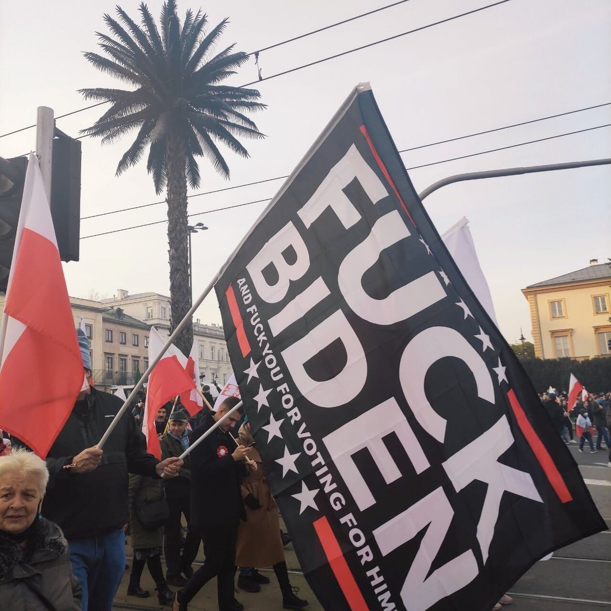 PrisonPlanet's tweet photo. Polish Independence Day march. https://t.co/TKmXsPbvAy