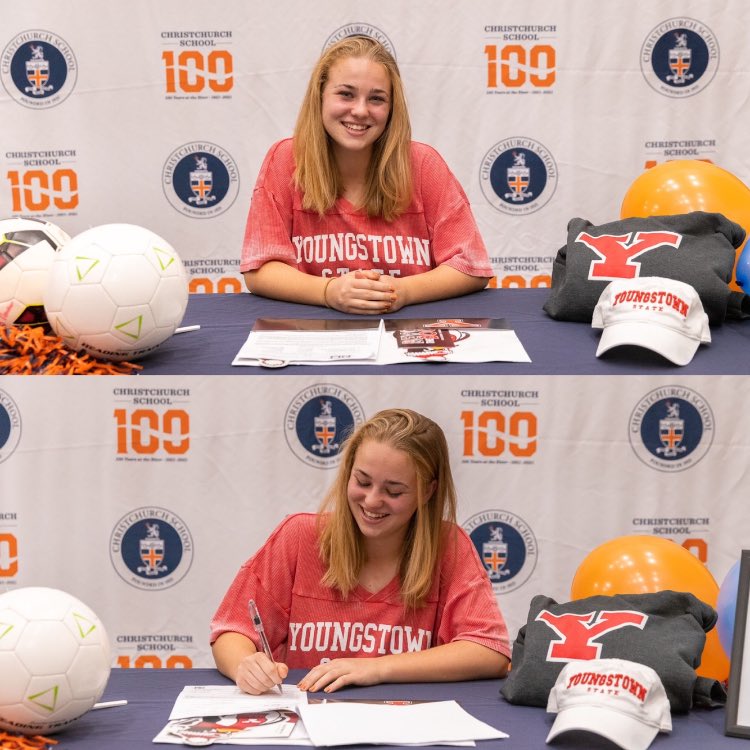 Thanks again to all my family, coaches, teammates, teachers and friends that helped me reach this point. I’m extremely excited for the next chapter <a href="/ysuWsoccer/">YSU Women's Soccer🐧</a> ⚽️