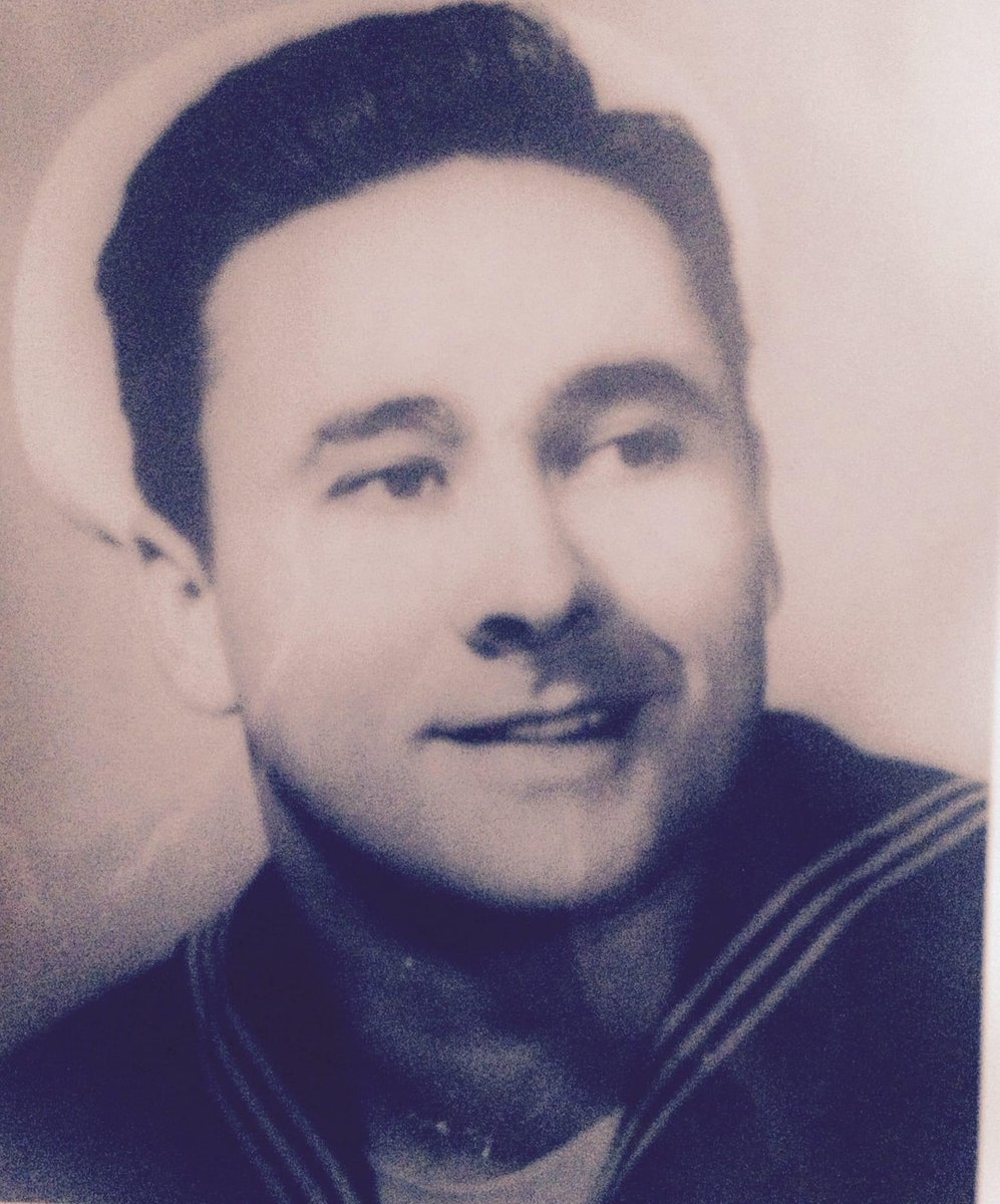 ChristinaLCraig's tweet photo. Honor those who serve not just on #VeteransDay but everyday. My grandfathers in their navy uniforms💙The ending of WWII meant Poppy didn't get to serve like his father-- who was aboard USS Olympia when it carried home the body of the Unknown Soldier from France. #VeteransDay2021 https://t.co/GpT0MLqp8O